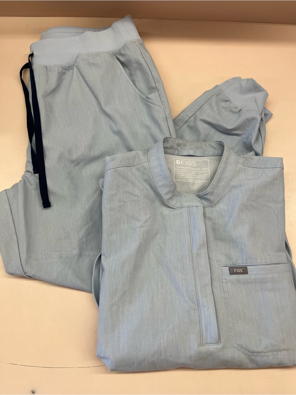 FIGS Scrub Set Chambray XXL/XL